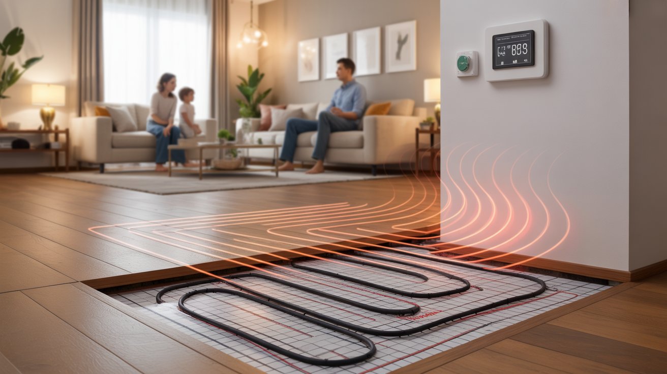 plancher chauffant électrique
